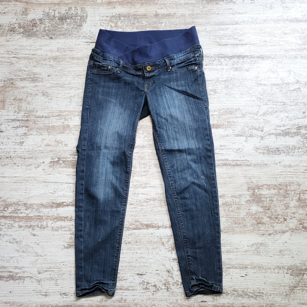 Women's H & M Maternity Jeans Mama Skinny Low Rib Size 6